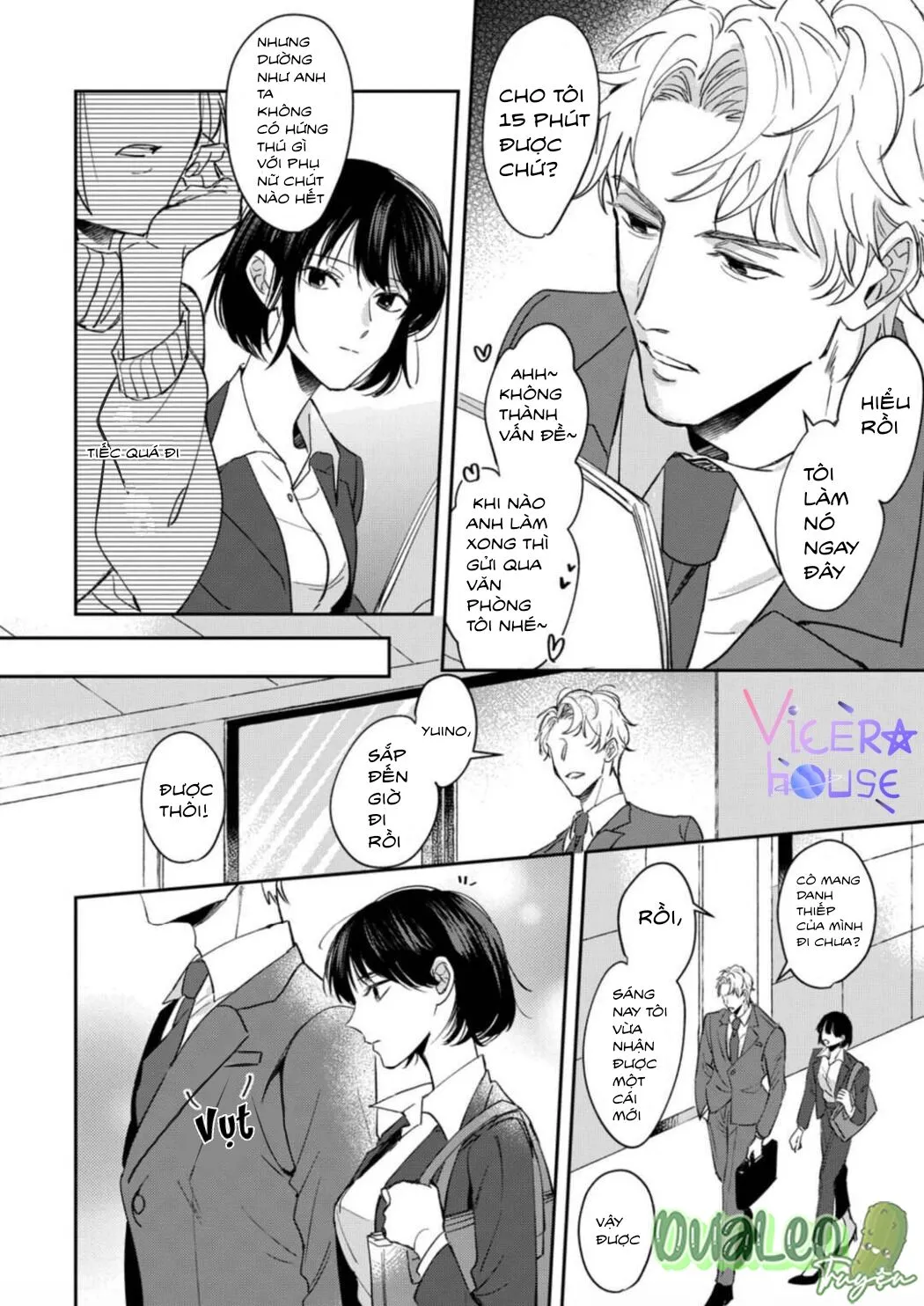 Cấp Trên Khát Tình Của Tôi Chapter 1 Trang 10