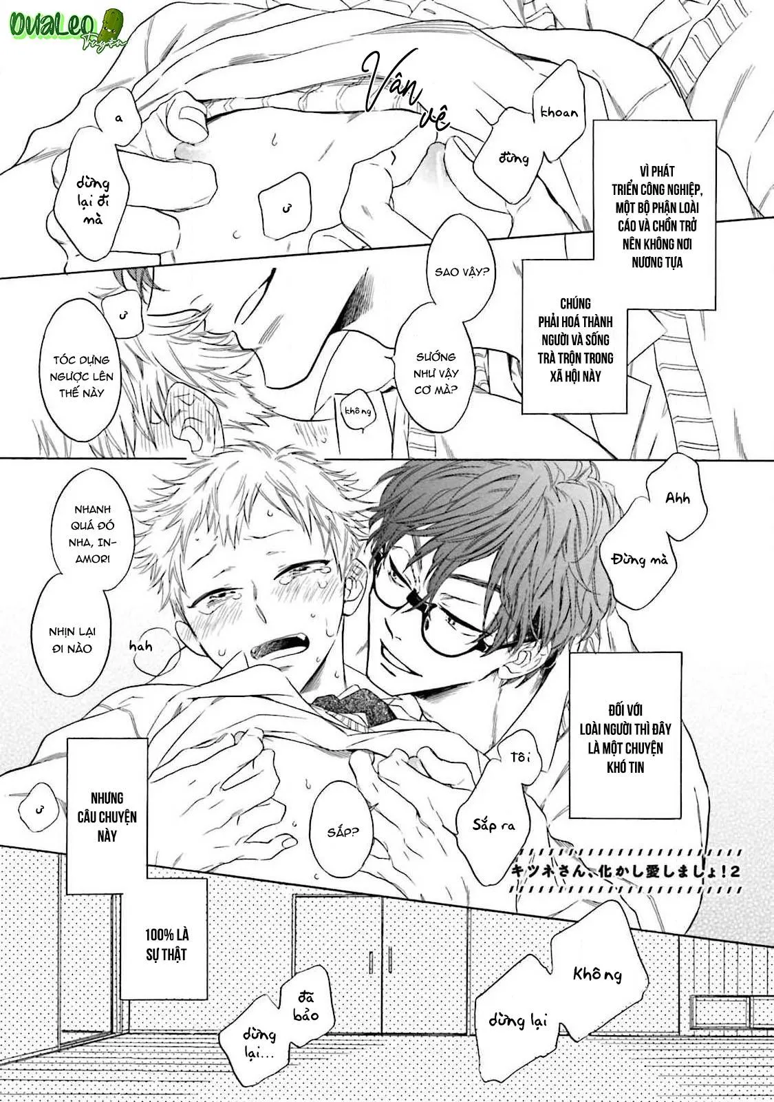 CẬU CÁO À, ĐỪNG QUYẾN RŨ TÔI NỮA Chapter 2 Trang 4