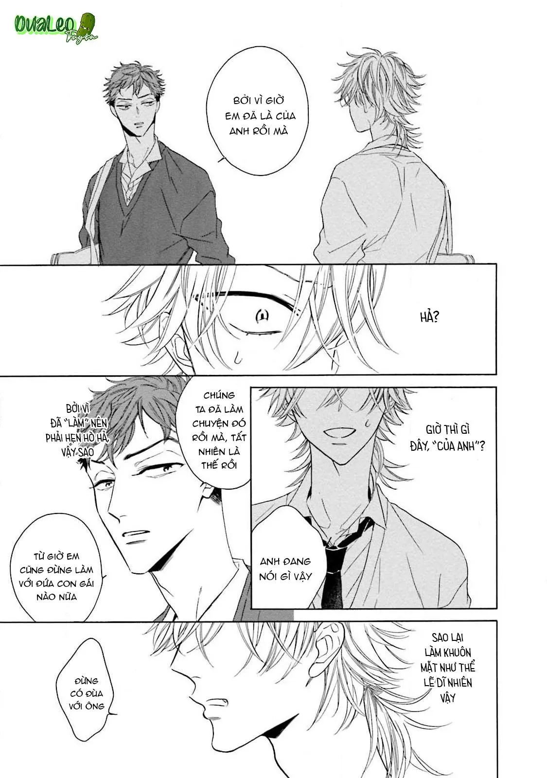 CẬU CÁO À, ĐỪNG QUYẾN RŨ TÔI NỮA Chapter 6 Trang 18