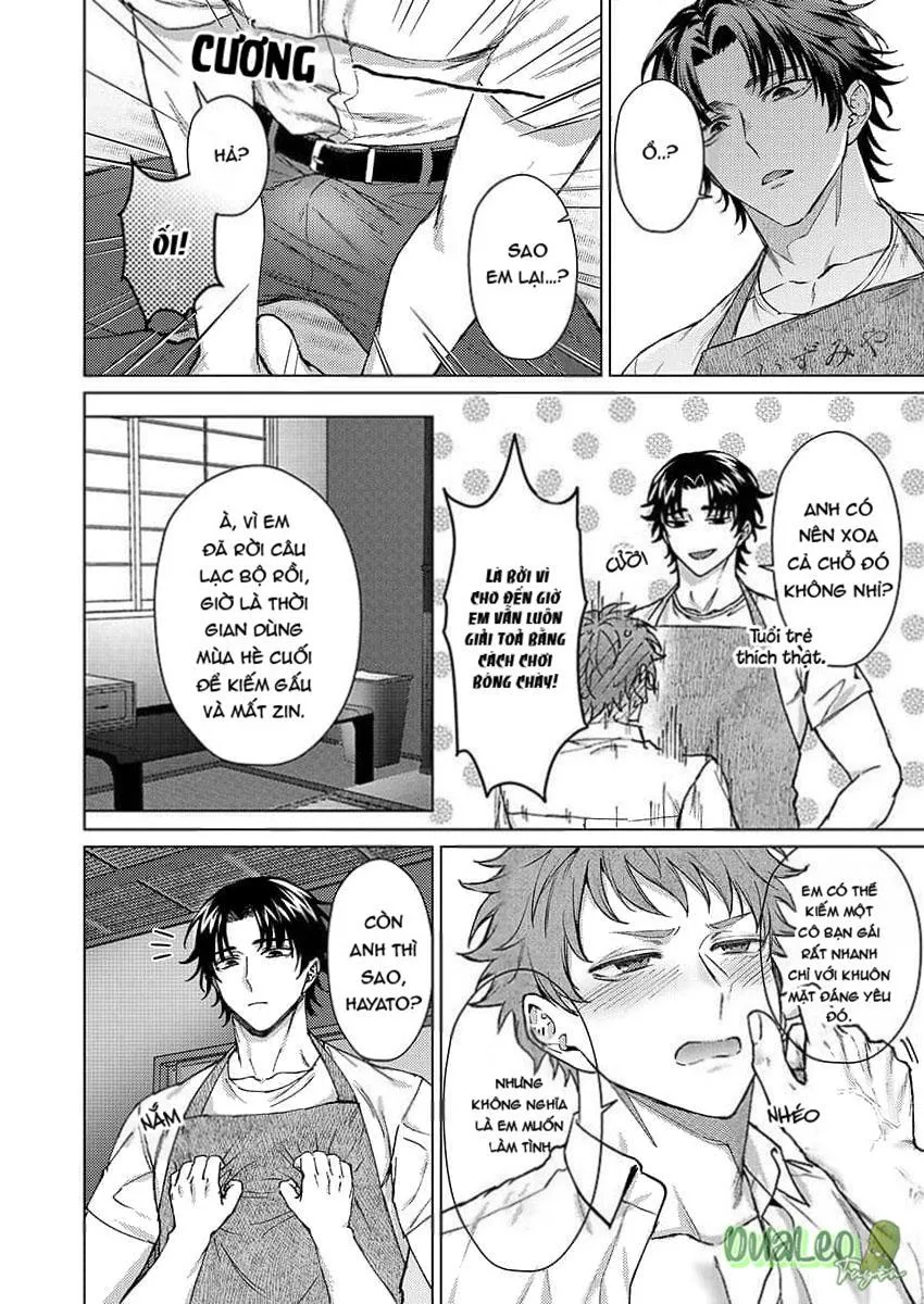 Câu chuyện chơi bia đia của cậu bé bóng chày Chapter 1 Trang 6