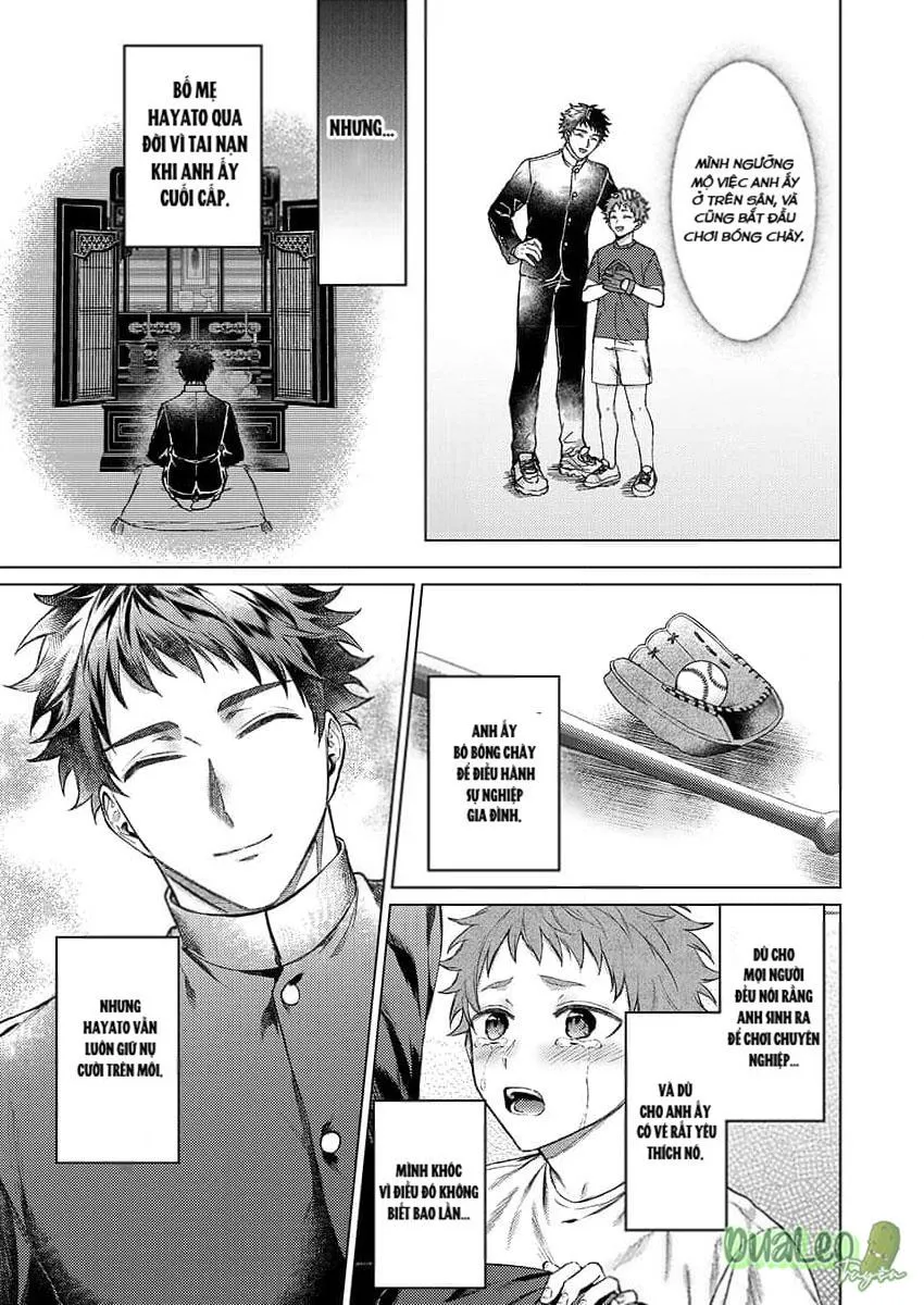 Câu chuyện chơi bia đia của cậu bé bóng chày Chapter 1 Trang 9