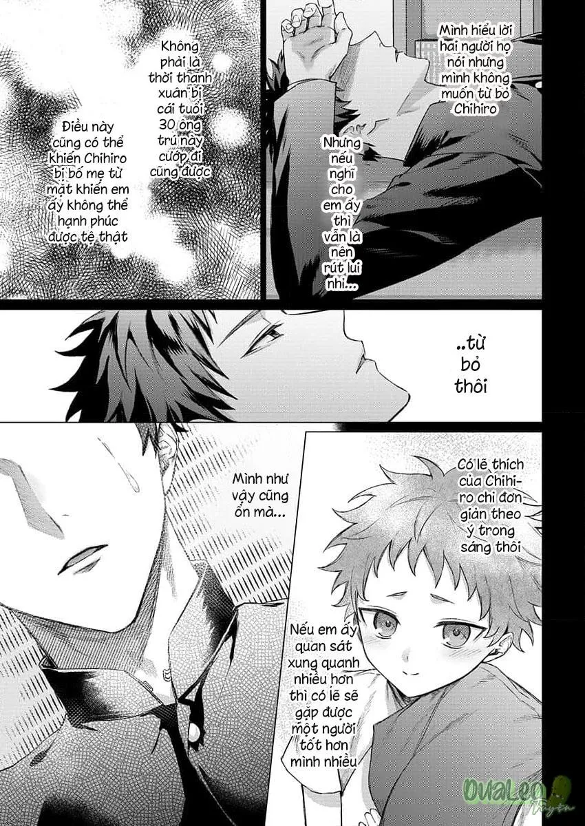 Câu chuyện chơi bia đia của cậu bé bóng chày Chapter 5 Trang 9