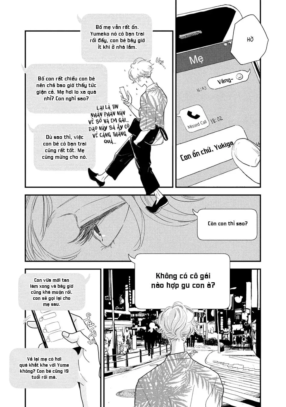 Câu chuyện cổ tích mong manh tựa bọt nước Chapter 1 Trang 12