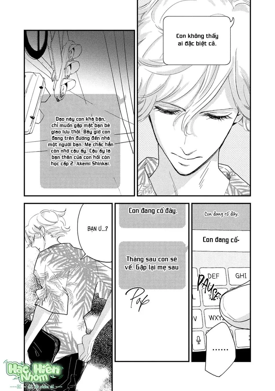 Câu chuyện cổ tích mong manh tựa bọt nước Chapter 1 Trang 13