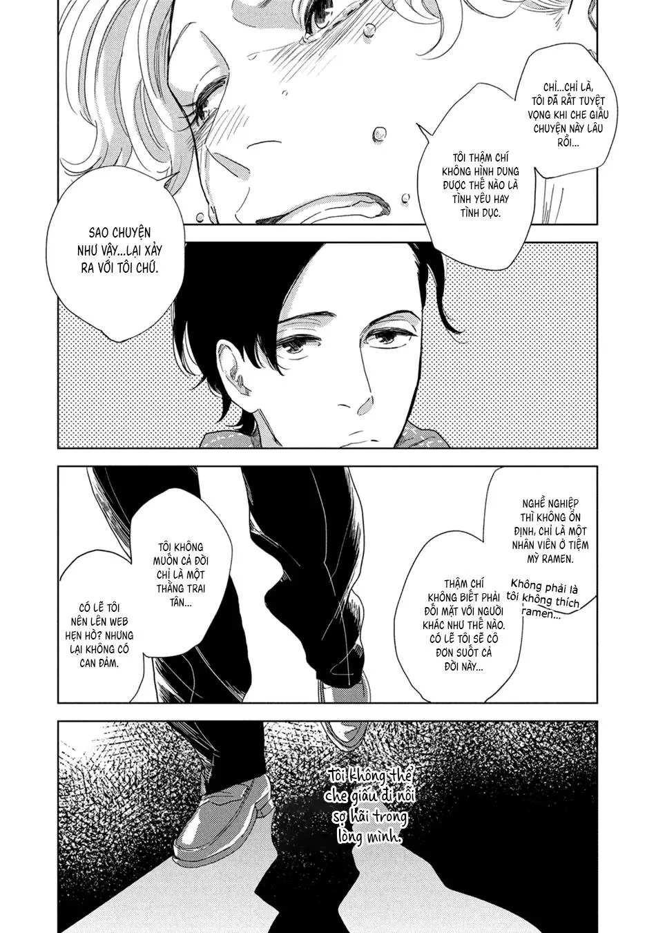 Câu chuyện cổ tích mong manh tựa bọt nước Chapter 1 Trang 20