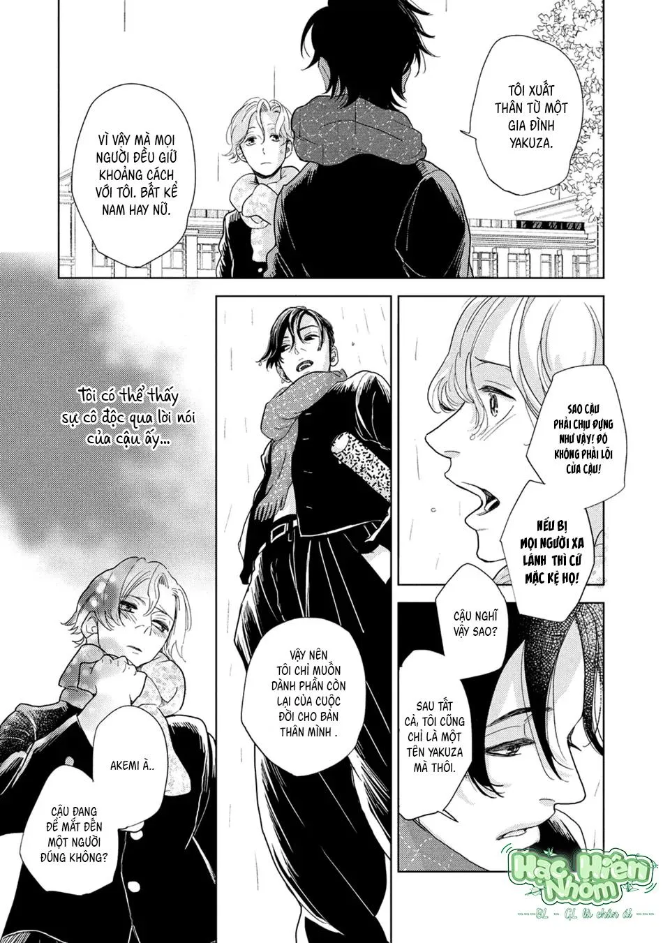 Câu chuyện cổ tích mong manh tựa bọt nước Chapter 1 Trang 25