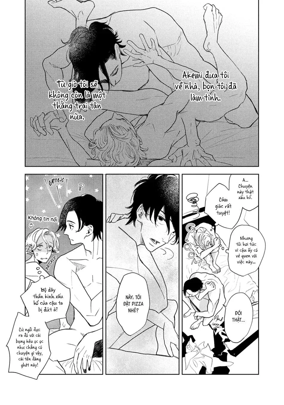 Câu chuyện cổ tích mong manh tựa bọt nước Chapter 1 Trang 27