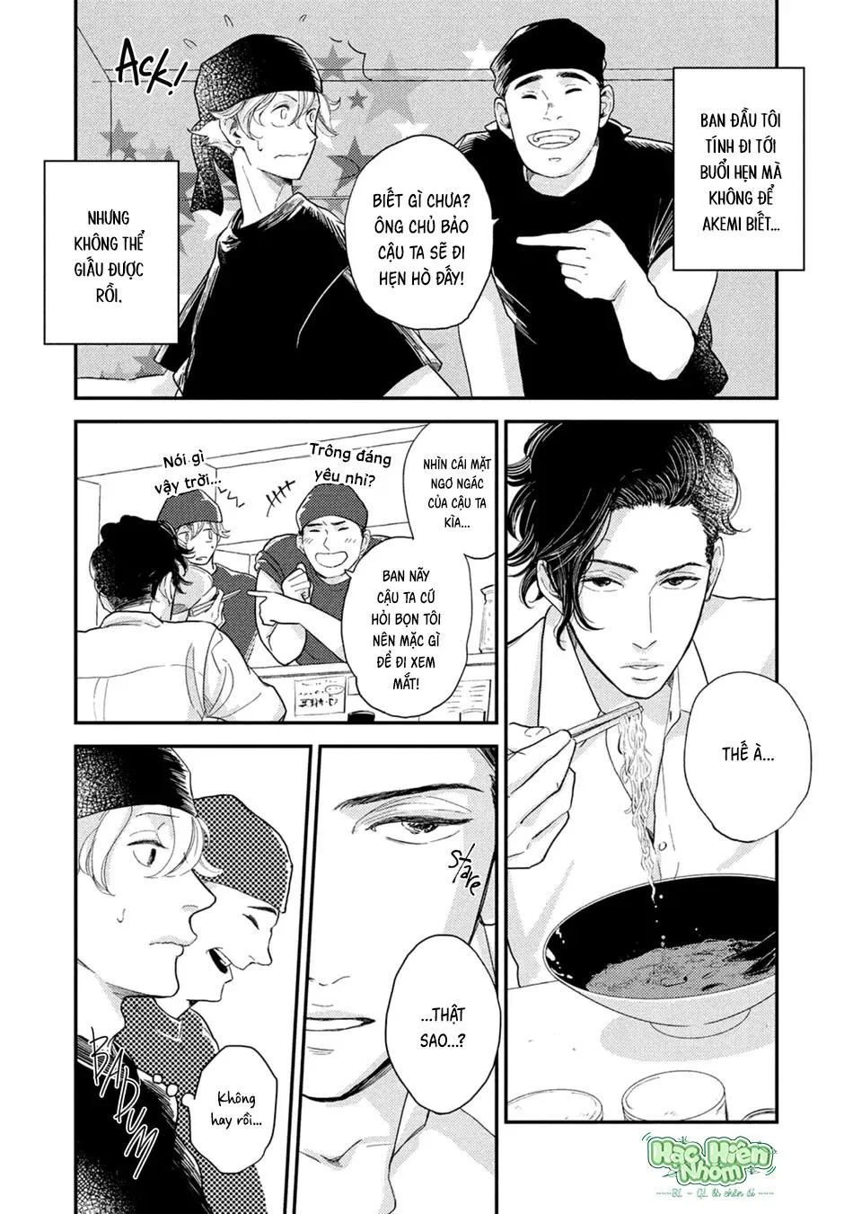 Câu chuyện cổ tích mong manh tựa bọt nước Chapter 3 Trang 3