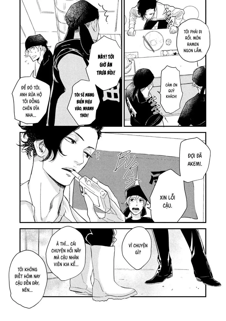 Câu chuyện cổ tích mong manh tựa bọt nước Chapter 3 Trang 4