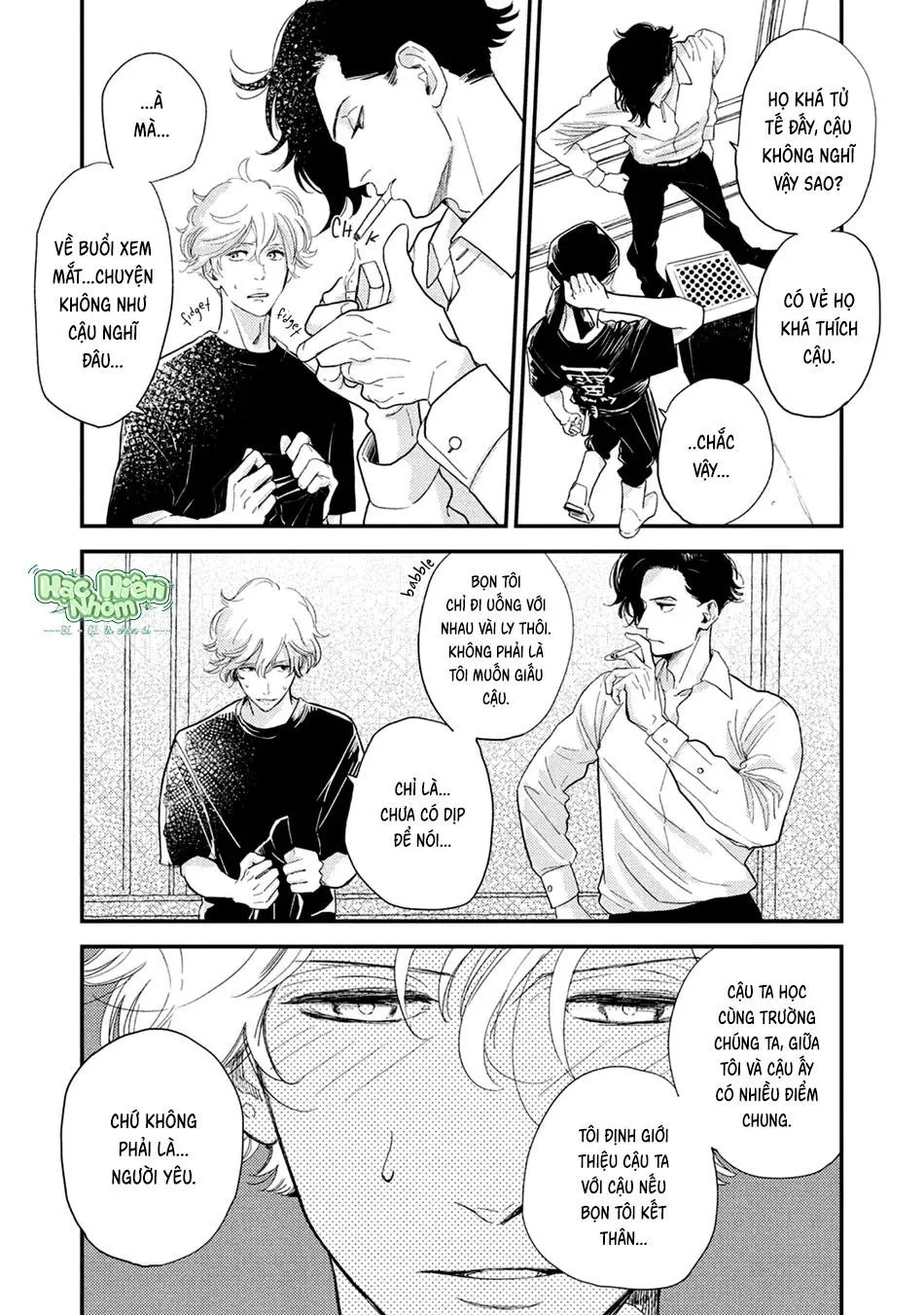 Câu chuyện cổ tích mong manh tựa bọt nước Chapter 3 Trang 5