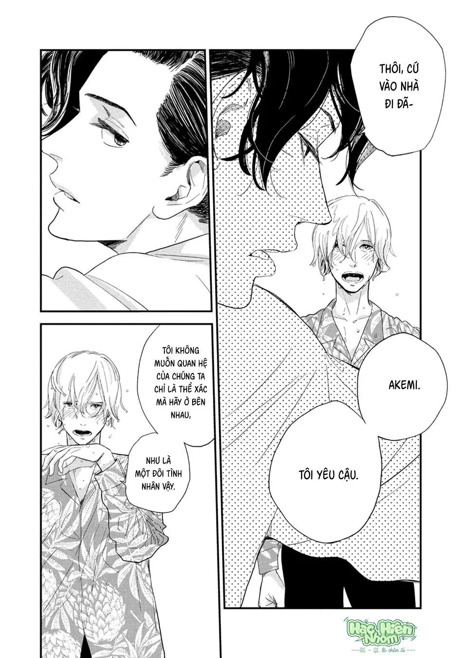 Câu chuyện cổ tích mong manh tựa bọt nước Chapter 3 Trang 32