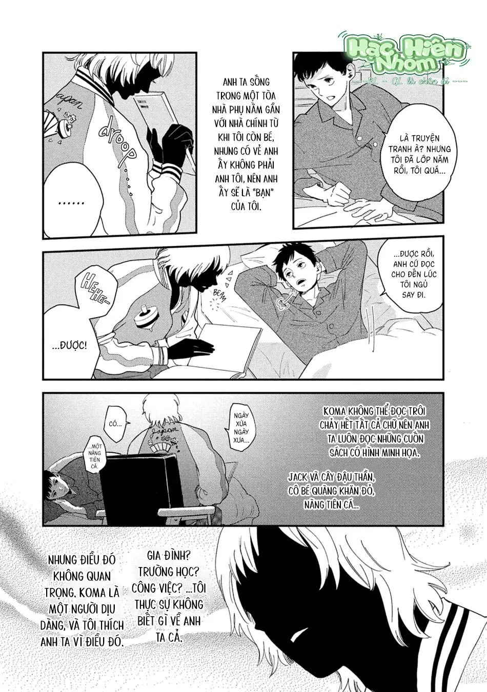 Câu chuyện cổ tích mong manh tựa bọt nước Chapter 4 Trang 4