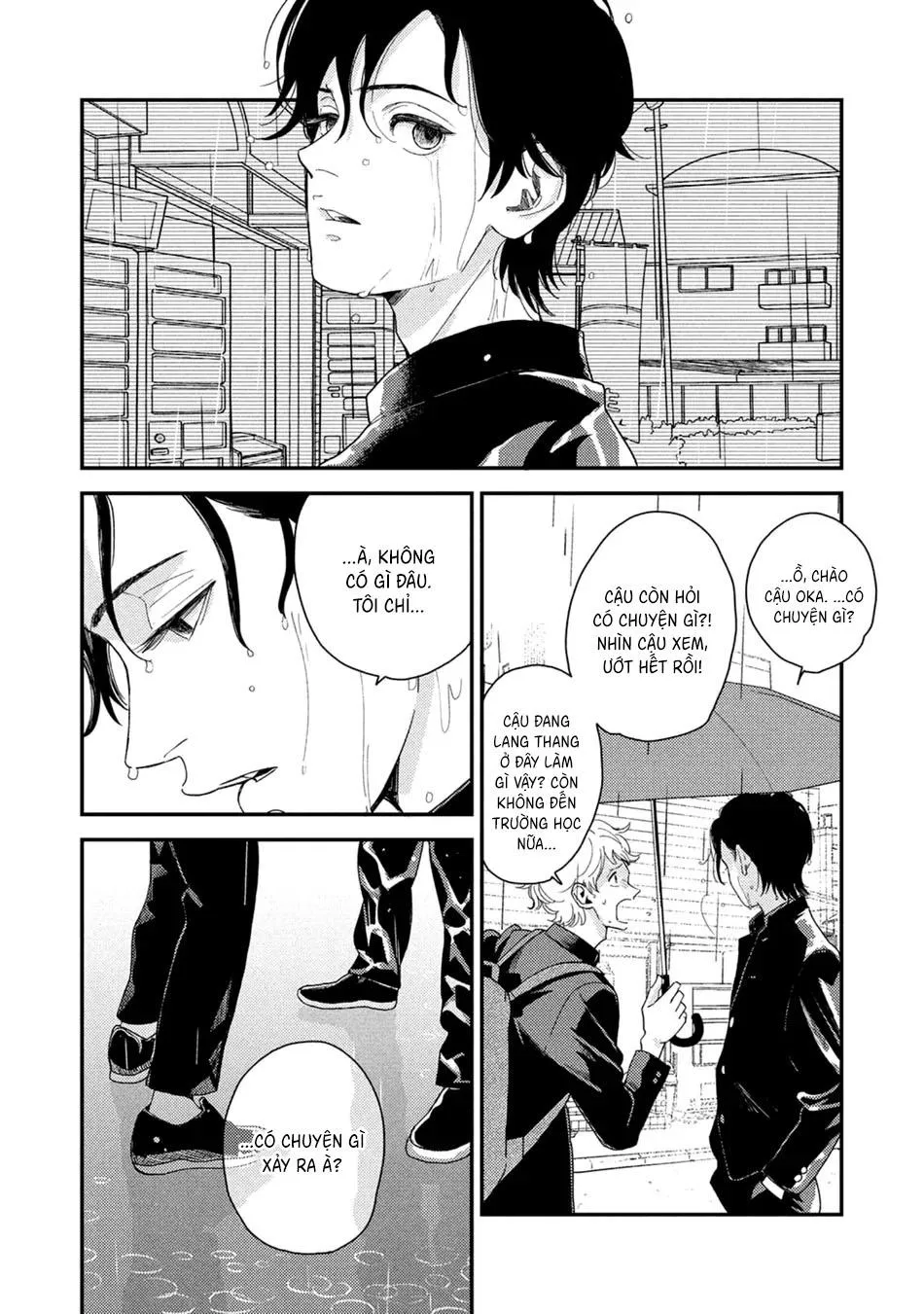 Câu chuyện cổ tích mong manh tựa bọt nước Chapter 4 Trang 9