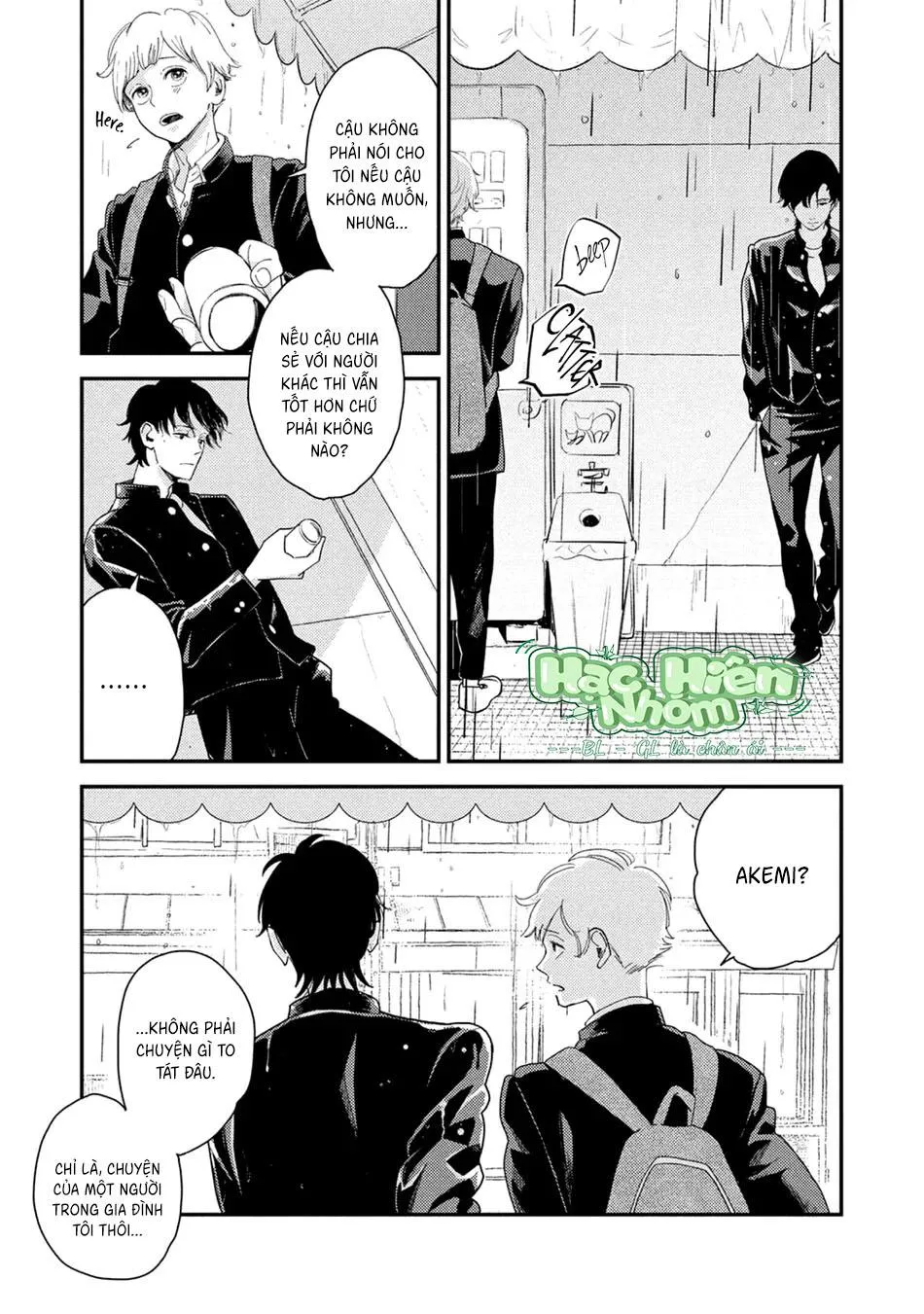 Câu chuyện cổ tích mong manh tựa bọt nước Chapter 4 Trang 10