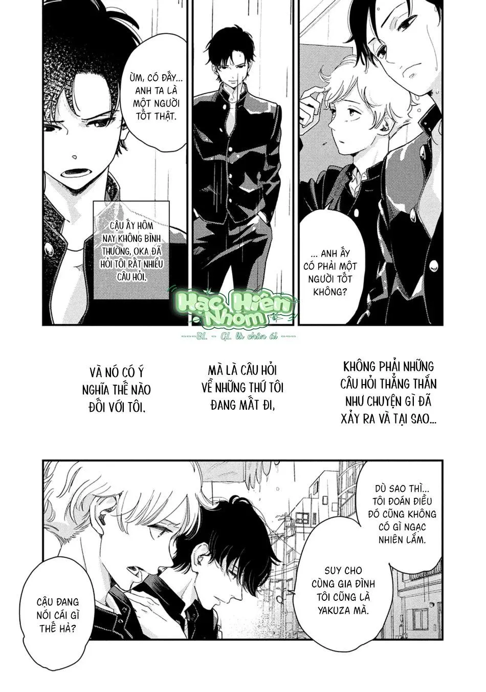 Câu chuyện cổ tích mong manh tựa bọt nước Chapter 4 Trang 12