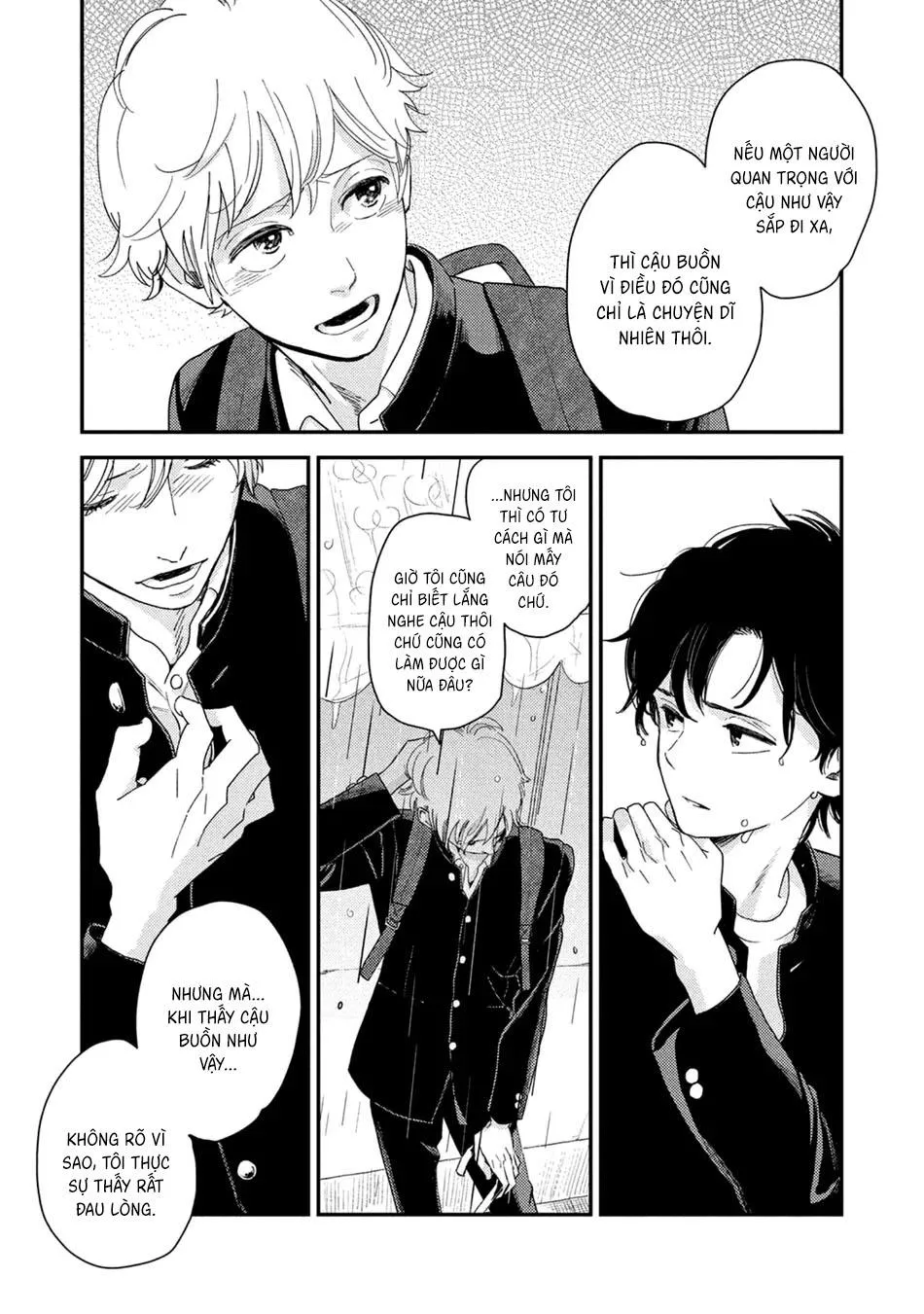 Câu chuyện cổ tích mong manh tựa bọt nước Chapter 4 Trang 13