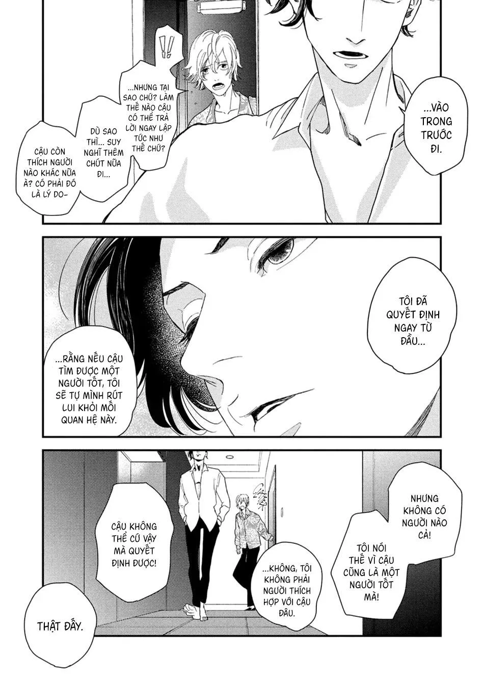 Câu chuyện cổ tích mong manh tựa bọt nước Chapter 4 Trang 23