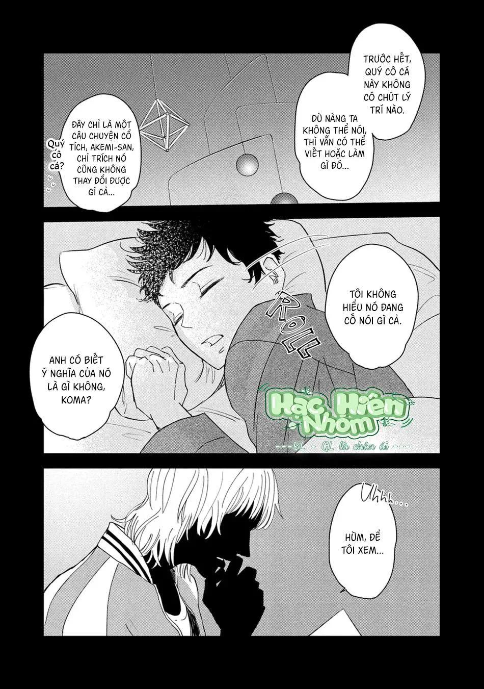 Câu chuyện cổ tích mong manh tựa bọt nước Chapter 4 Trang 30