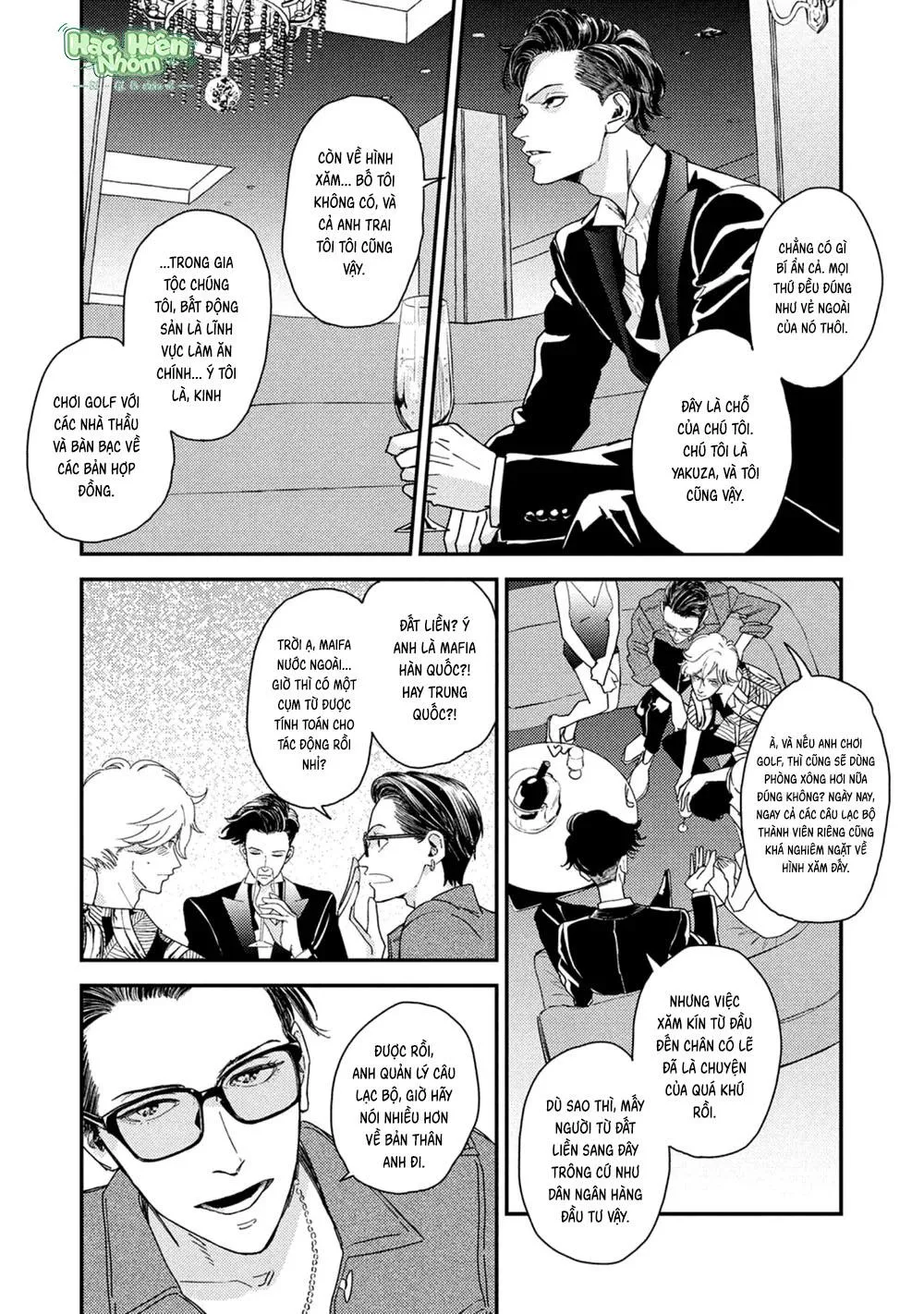 Câu chuyện cổ tích mong manh tựa bọt nước Chapter 5 Trang 9