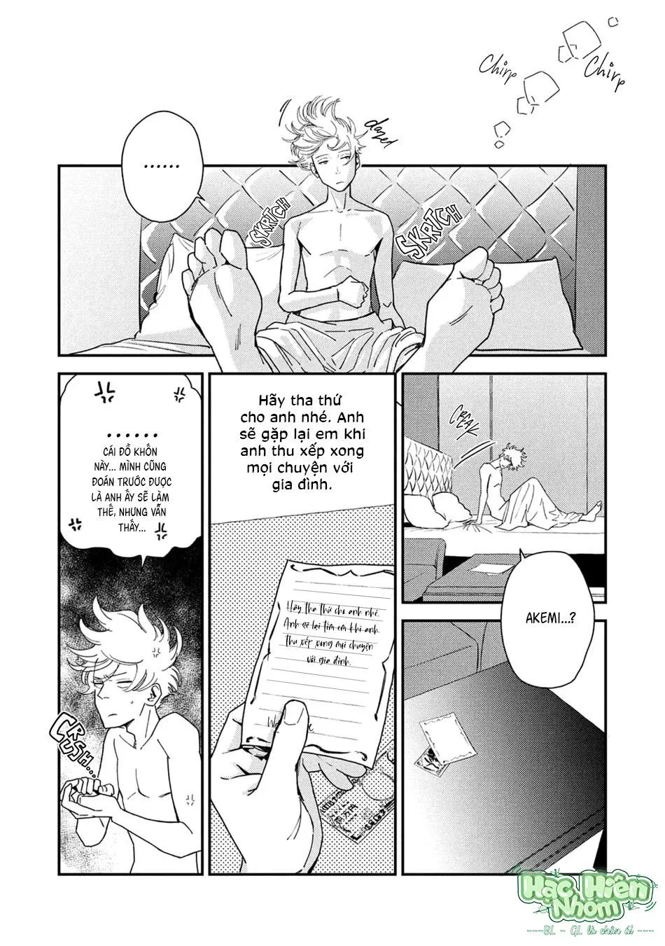 Câu chuyện cổ tích mong manh tựa bọt nước Chapter 6 Trang 9