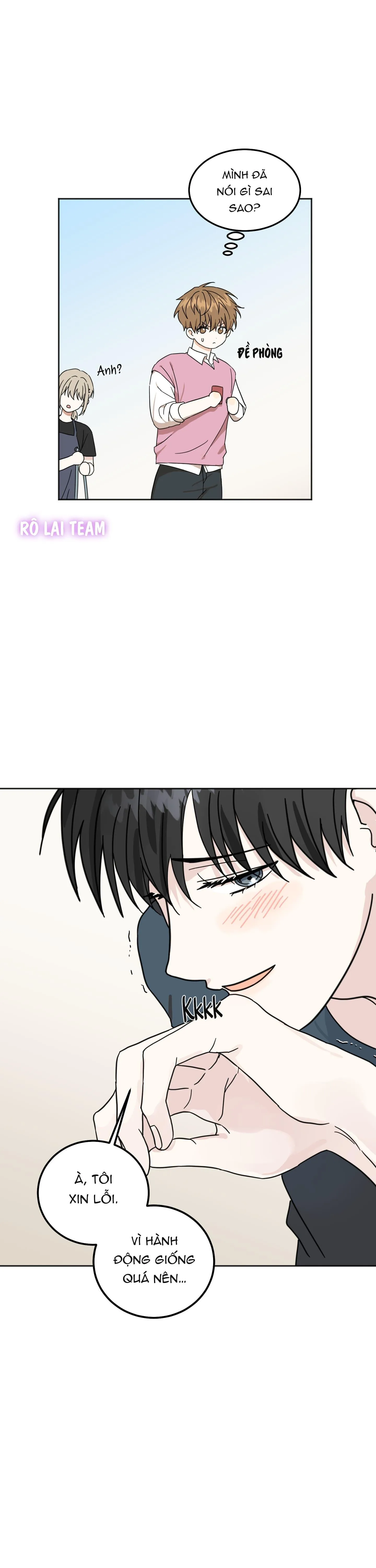 Câu chuyện của hai bạn trẻ Chapter 3 Trang 18