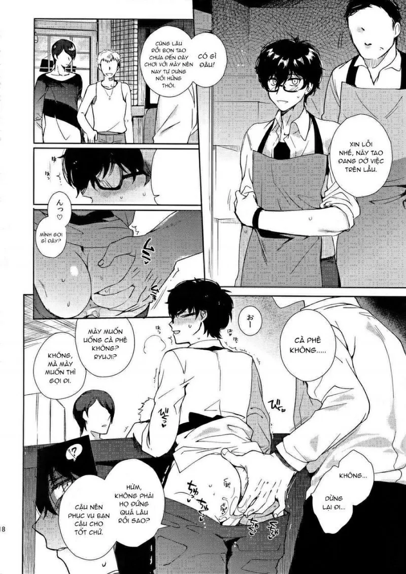 Câu Chuyện Tại Quán Cafe Chapter 1 Trang 17