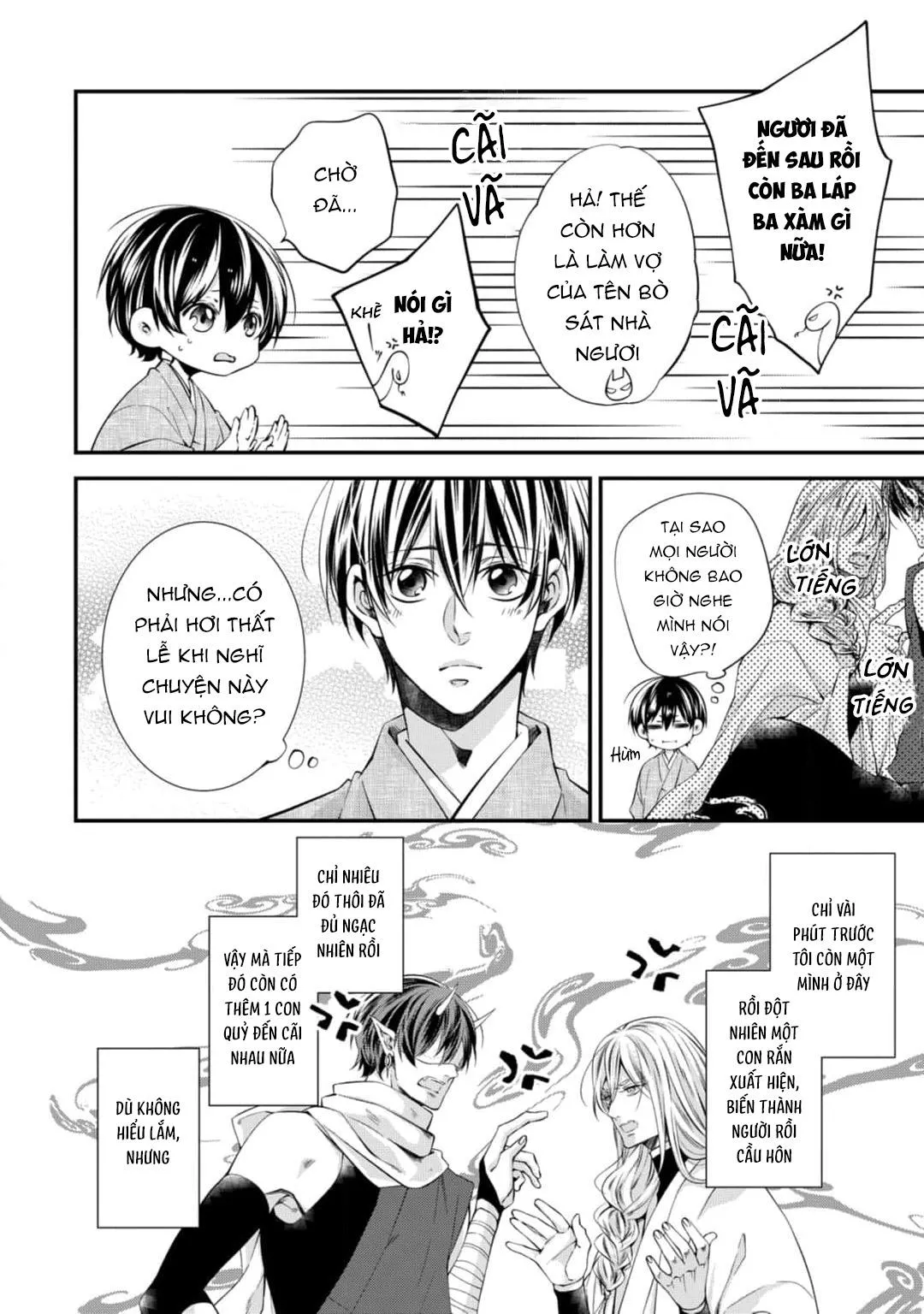 Câu chuyện theo đuổi của quỷ và rắn Chapter 1 Trang 8