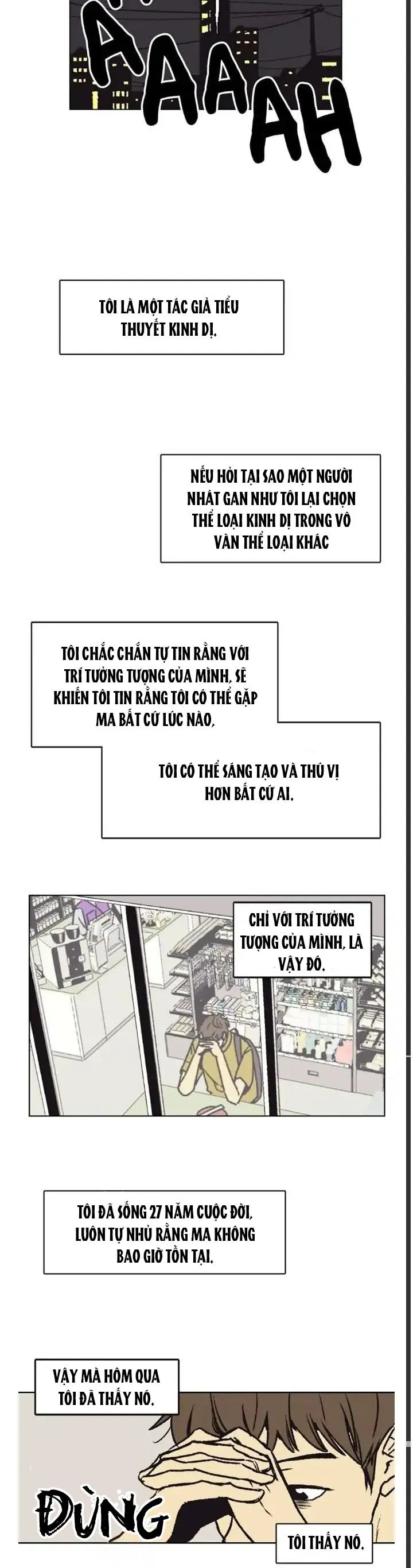 Câu chuyện tình yêu ma quái của Gongchan Seol Chapter 1 Trang 14