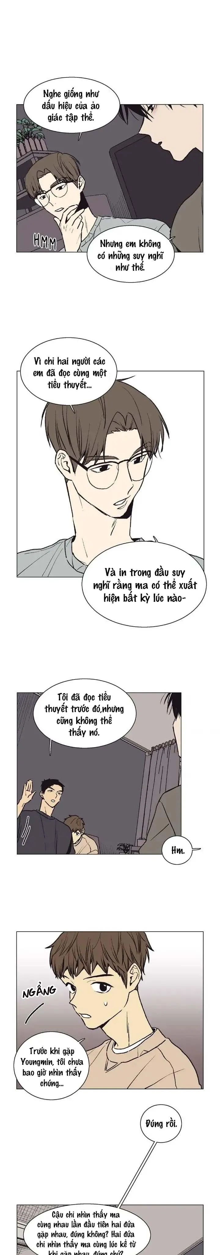 Câu chuyện tình yêu ma quái của Gongchan Seol Chapter 14 Trang 13