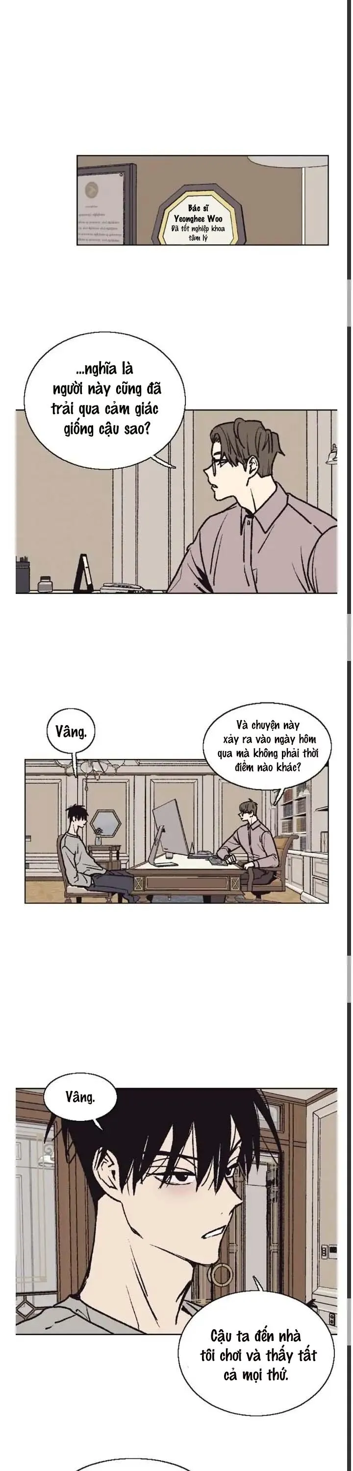 Câu chuyện tình yêu ma quái của Gongchan Seol Chapter 5 Trang 12