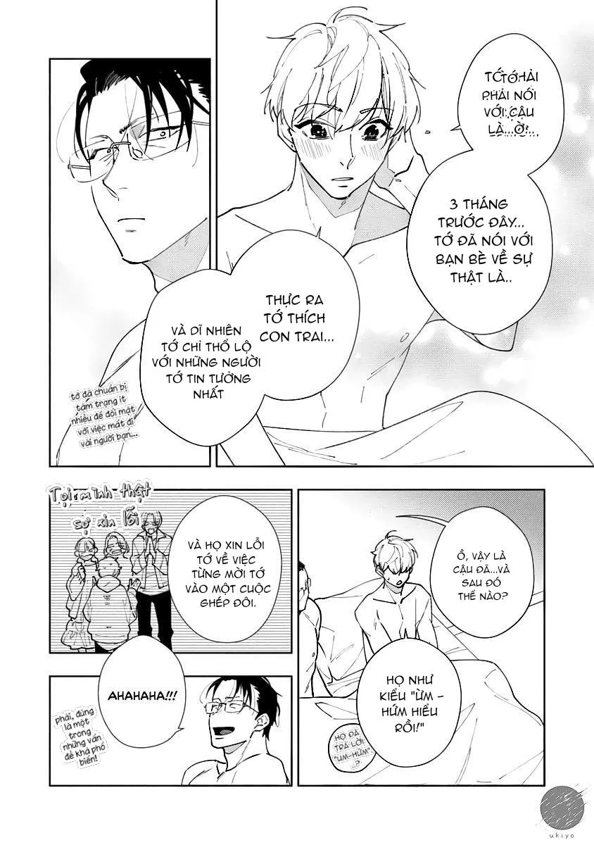 Cậu có thích tôi không? Chapter 3 Trang 9