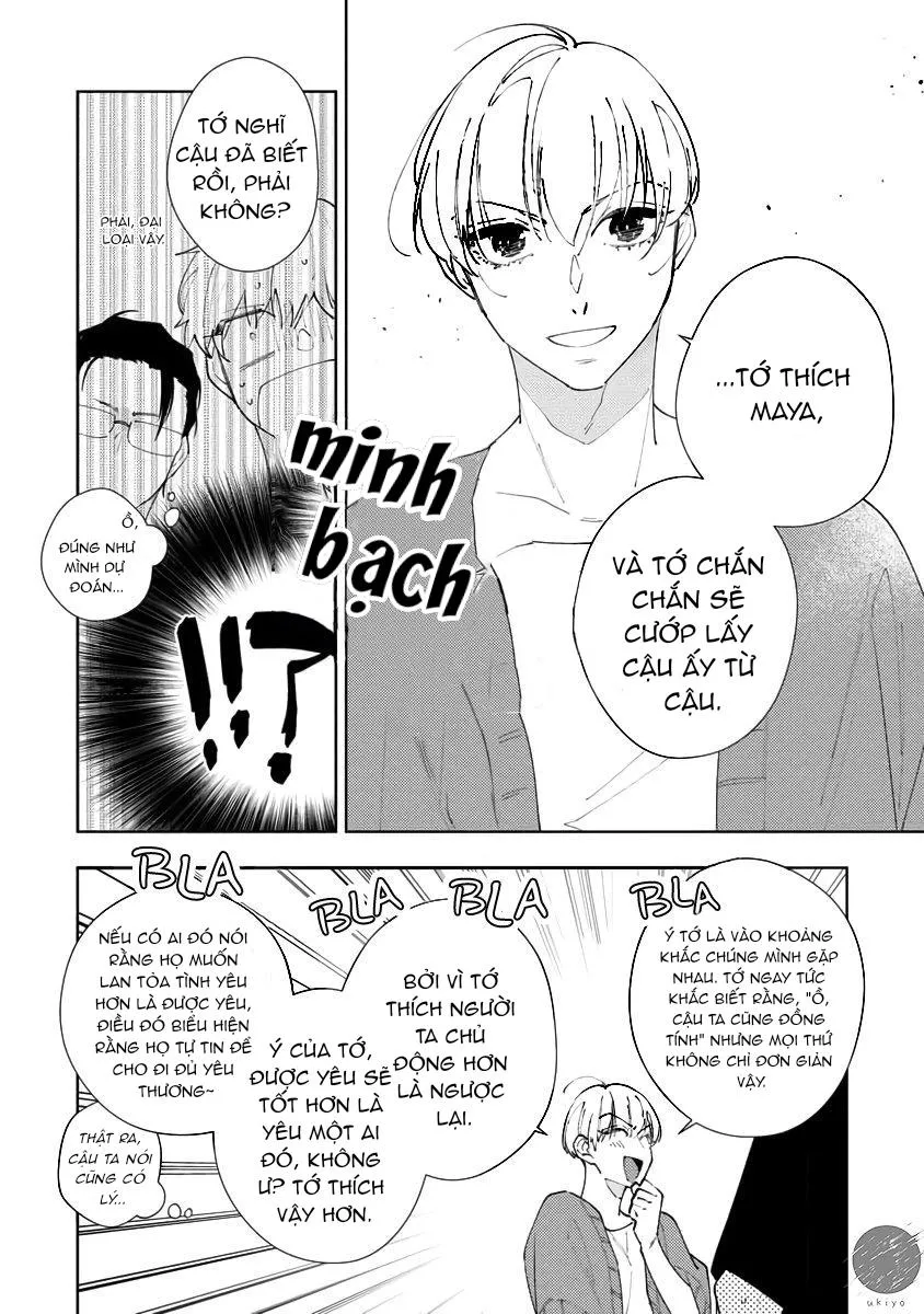 Cậu có thích tôi không? Chapter 3 Trang 21