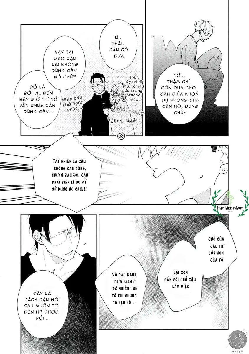 Cậu có thích tôi không? Chapter 4 Trang 8