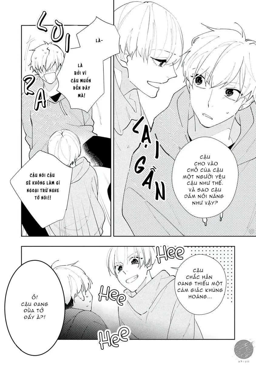 Cậu có thích tôi không? Chapter 4 Trang 23