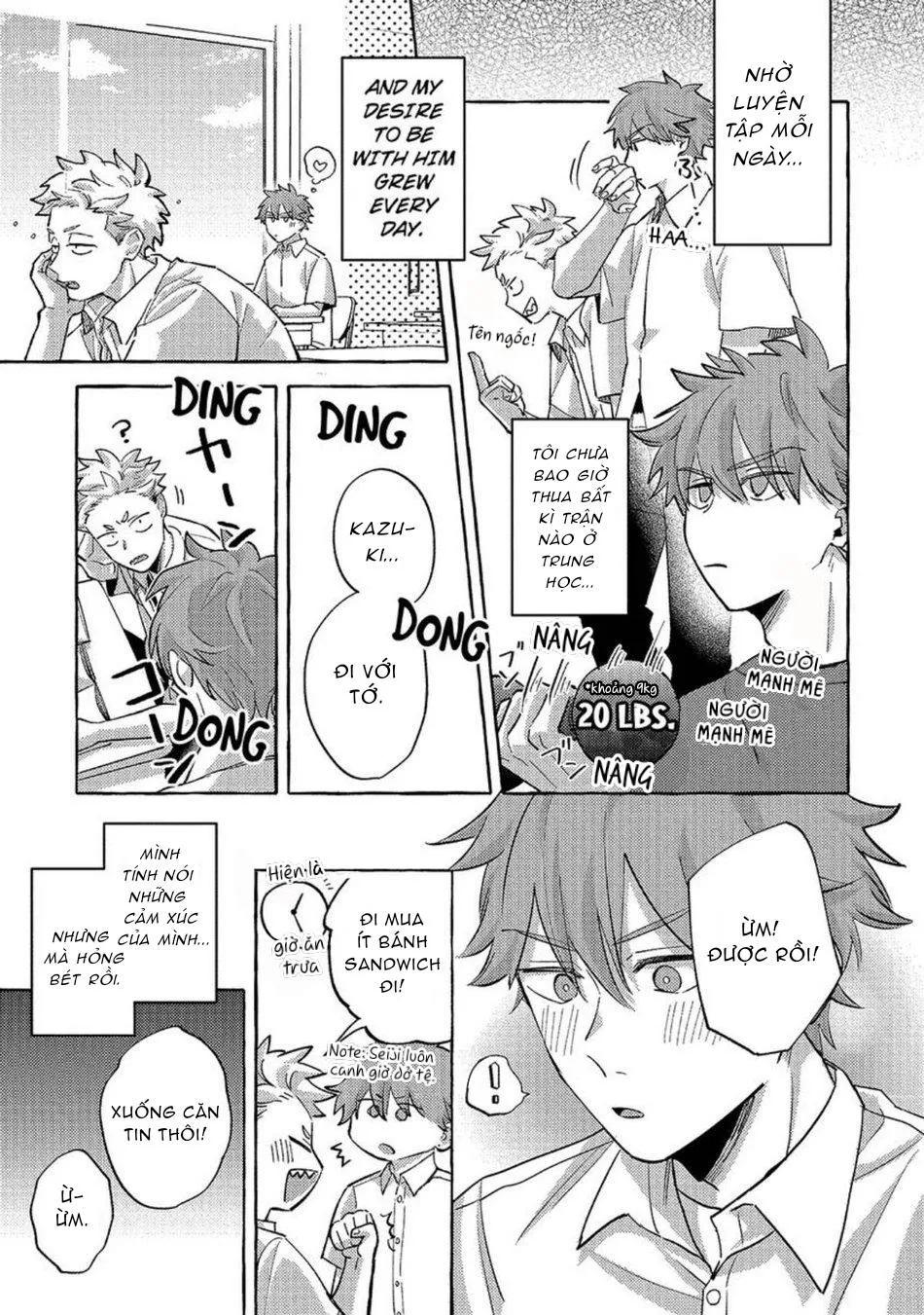 Cậu Dễ Thương Hơn Cả Tớ! Chapter 4 Trang 9