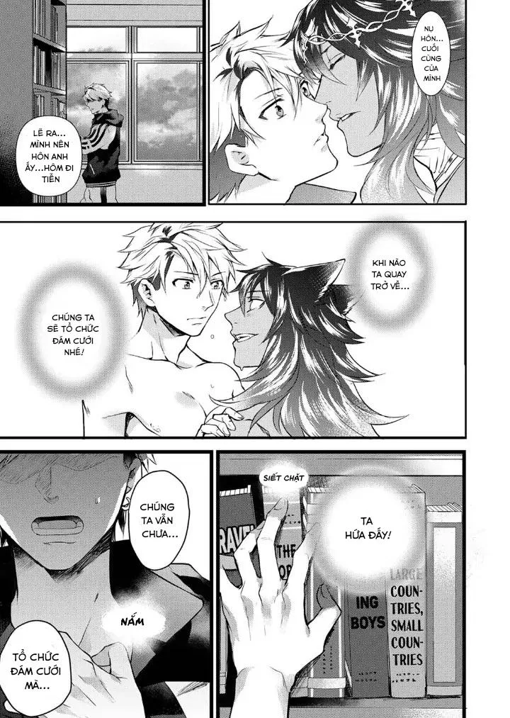 CẬU DU CÔN OMEGA VÀ GÃ THÚ CUỒNG DÂM Chapter 12 Trang 8