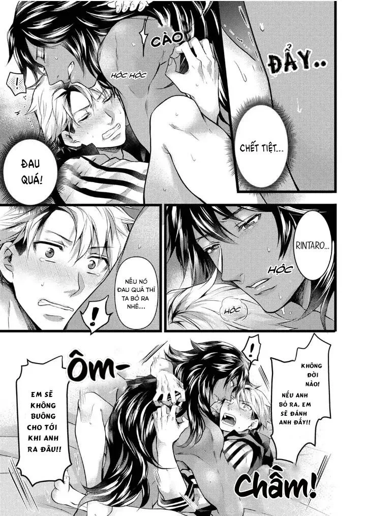 CẬU DU CÔN OMEGA VÀ GÃ THÚ CUỒNG DÂM Chapter 12 Trang 22