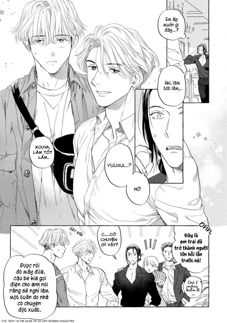 Cậu hãy trao em trai cậu cho tôi đi Chapter 3 Trang 4