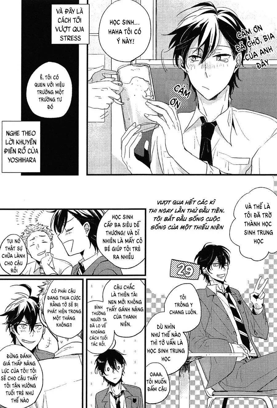 Cậu học trò hư hỏng và thầy giáo bám đuôi Chapter 1 Trang 7