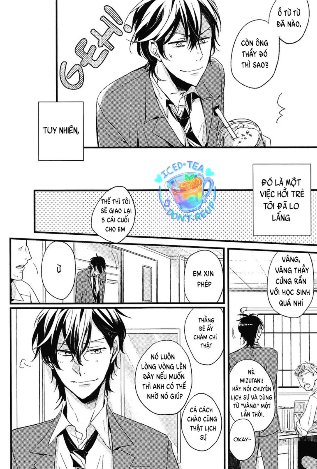 Cậu học trò hư hỏng và thầy giáo bám đuôi Chapter 1 Trang 8