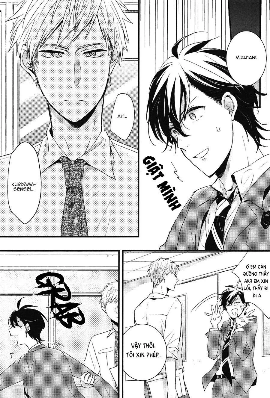 Cậu học trò hư hỏng và thầy giáo bám đuôi Chapter 1 Trang 9