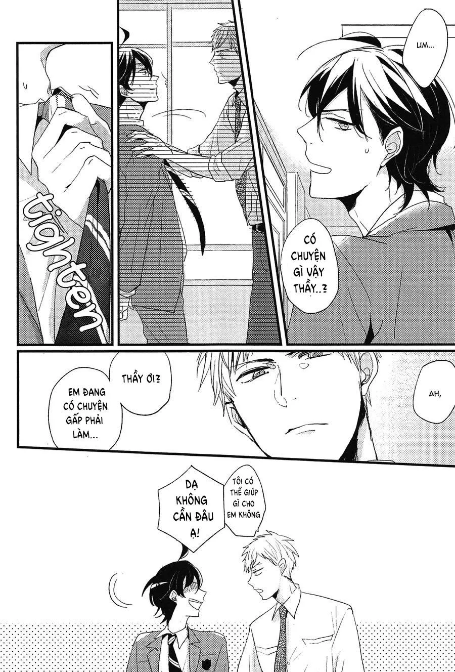 Cậu học trò hư hỏng và thầy giáo bám đuôi Chapter 1 Trang 10