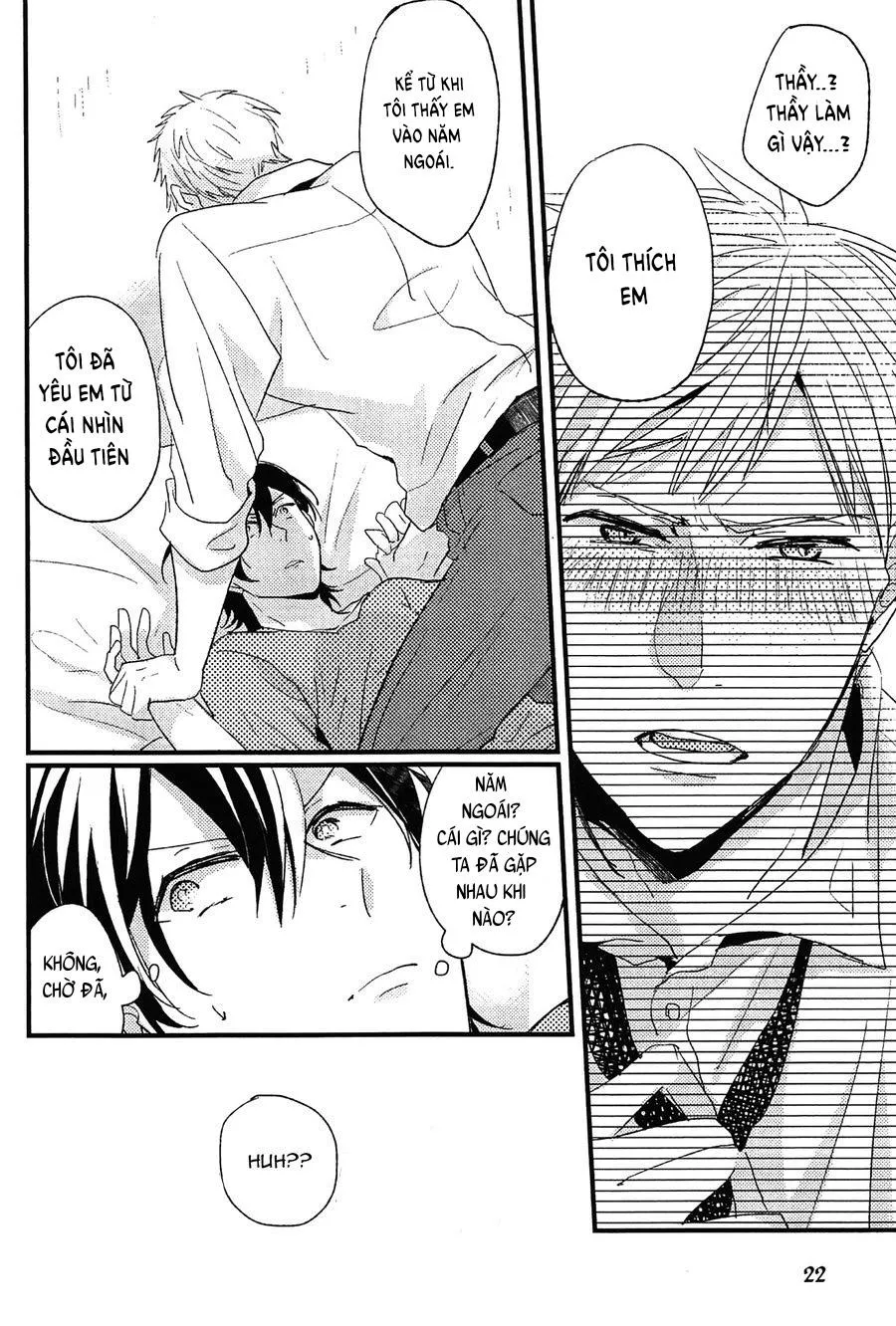 Cậu học trò hư hỏng và thầy giáo bám đuôi Chapter 1 Trang 22