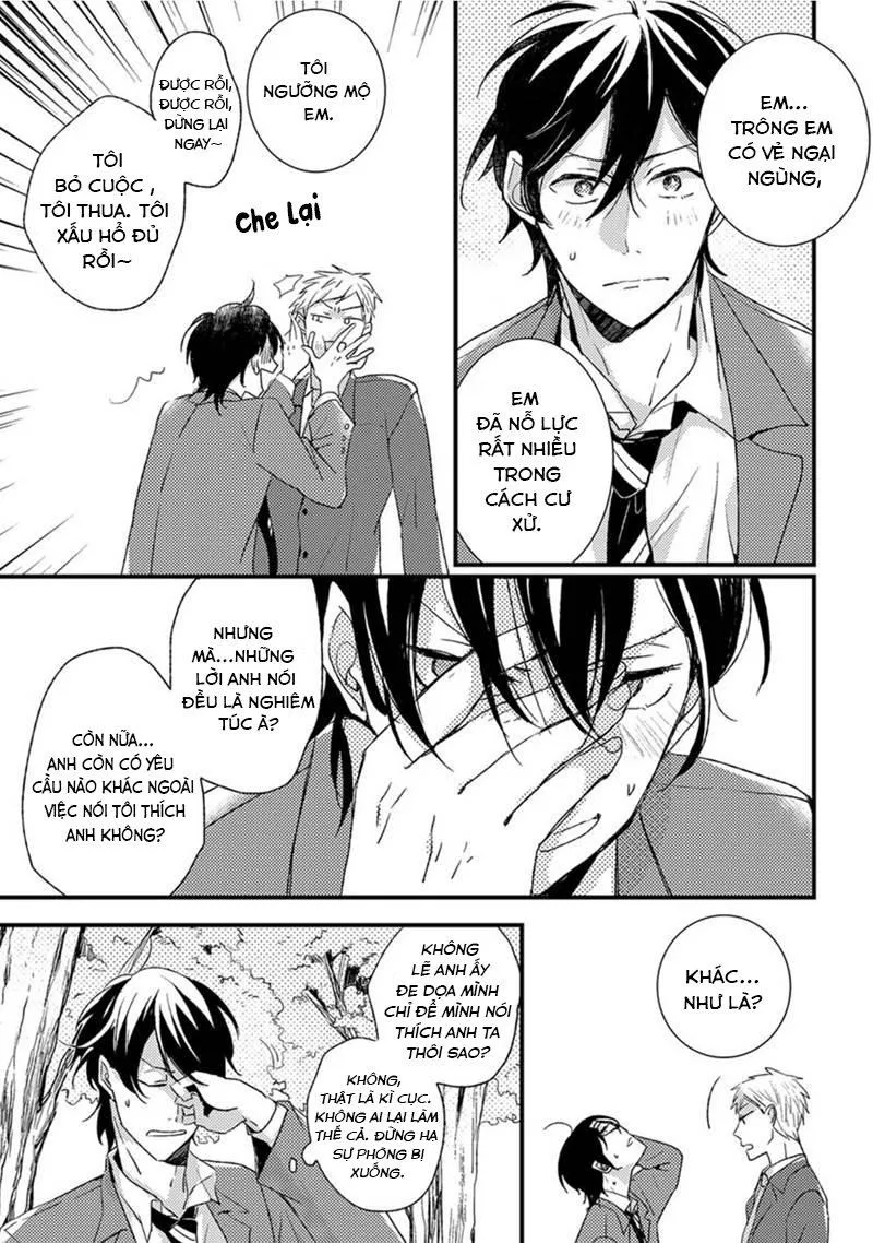 Cậu học trò hư hỏng và thầy giáo bám đuôi Chapter 2 Trang 13