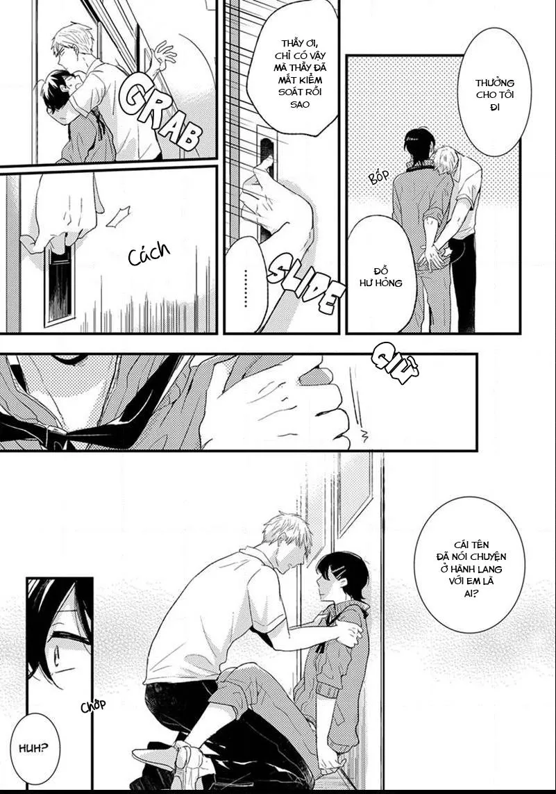 Cậu học trò hư hỏng và thầy giáo bám đuôi Chapter 3 Trang 13