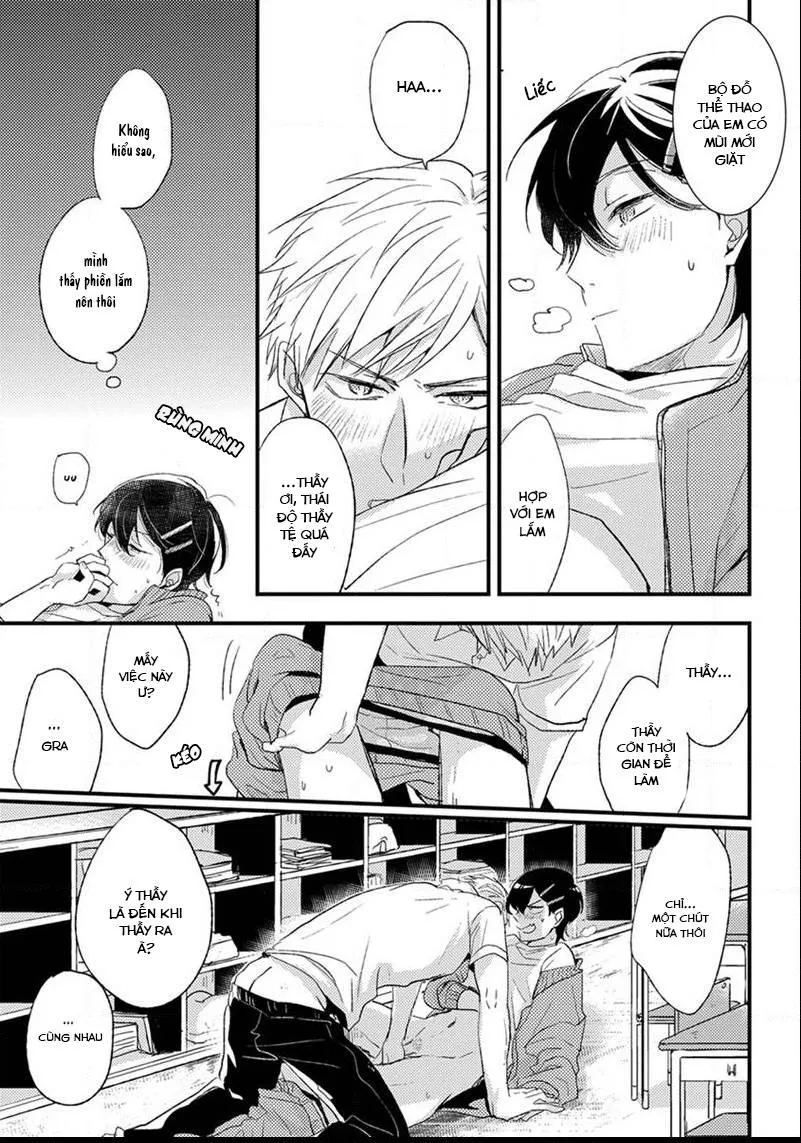 Cậu học trò hư hỏng và thầy giáo bám đuôi Chapter 3 Trang 15