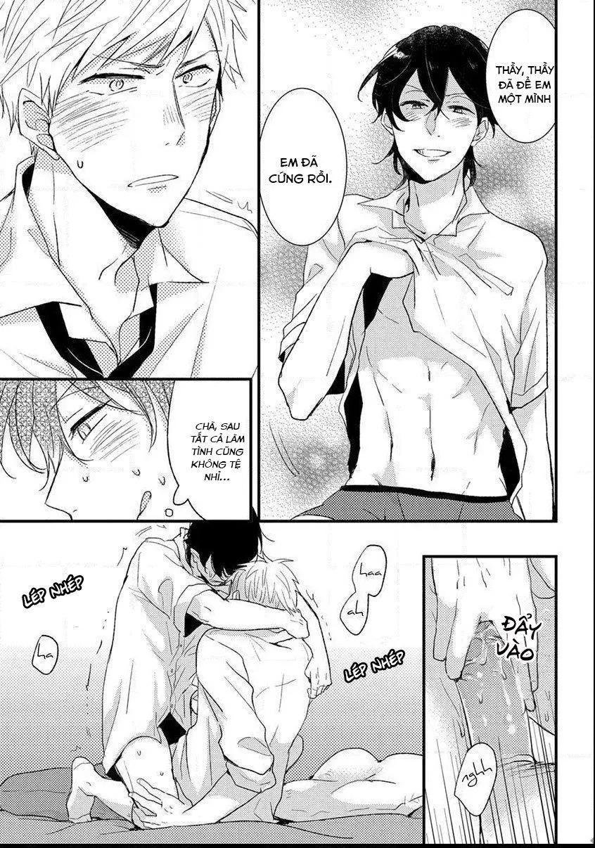 Cậu học trò hư hỏng và thầy giáo bám đuôi Chapter 4 Trang 9