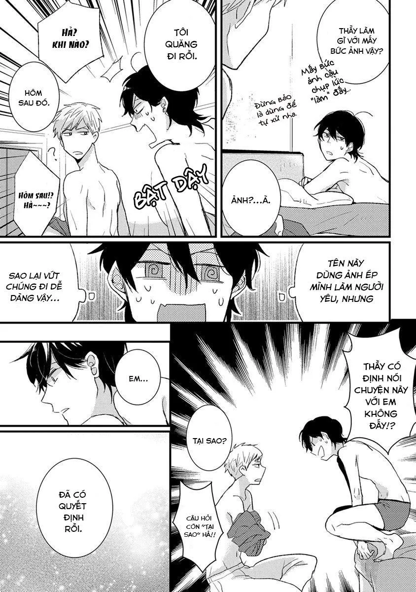 Cậu học trò hư hỏng và thầy giáo bám đuôi Chapter 4 Trang 13