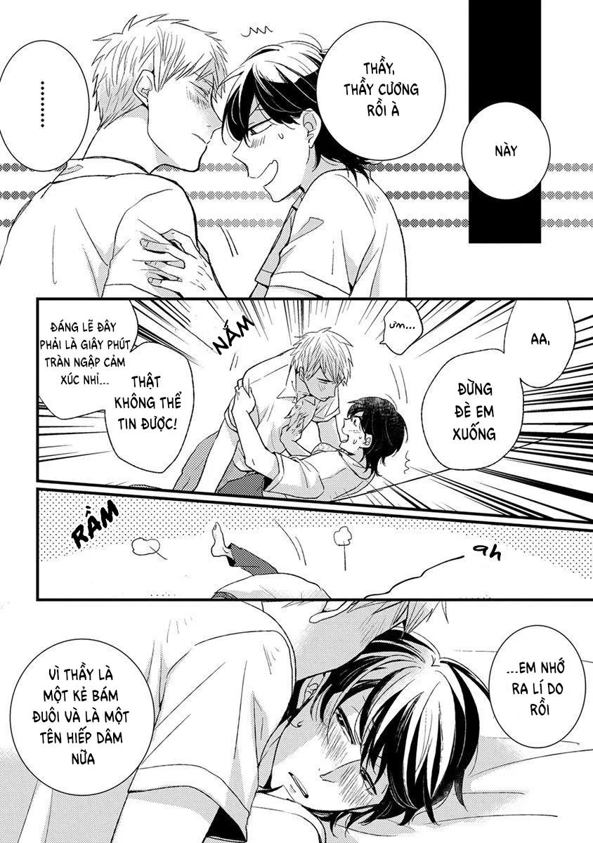 Cậu học trò hư hỏng và thầy giáo bám đuôi Chapter 6 Trang 14