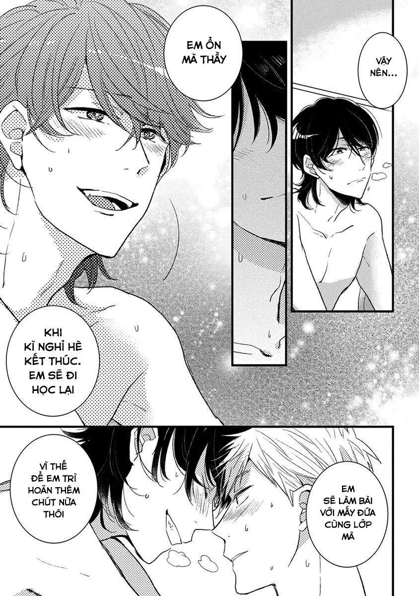 Cậu học trò hư hỏng và thầy giáo bám đuôi Chapter 7 Trang 11